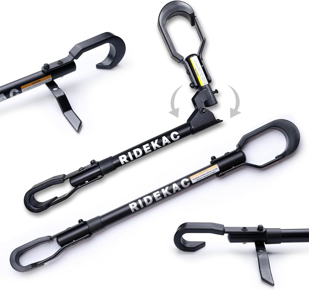 KAC Ride Bike Frame Adjustable Telescopic Bicycle Cross Bar, 2 Pack