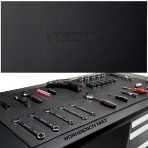 ONREVA Workbench Mat 24X48 Inches, EVA Work Mat, Protect Your Work Bench Top, Heavy Duty Pad for Tool Box Top, Table, Tool Station, Rolling Cabinet Cart Cover Liner Matt, 48"X24" 5mm Thick ONREVA Workbench Mat 24X48 Inches, EVA Work Mat, Protect Your Work Bench Top, Heavy Duty Pad for Tool Box Top, Table, Tool Station, Rolling Cabinet Cart Cover Liner Matt, 48"X24" 5mm Thick