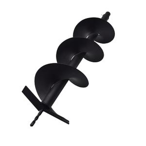 ALL-CARB Auger Drill Bit 8 x 31.5 inch Garden Spiral Drill Bit Earth Auger Bit Post or Umbrella Hole Digger with 3/4 Shaft
