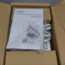 AIKE Heavy Duty Jet Cube High Speed Hand Dryer For Bathroom 110V 1400W, Model AK2800C Brushed Stainless Steel Cover