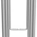 Rev-A-Shelf U-Shaped Wire Tray Divider Bakeware Cookie Sheet Organizer for Wall or Base Kitchen Cabinets for Face Opening of 3.25" Chrome, 596-10CR-52