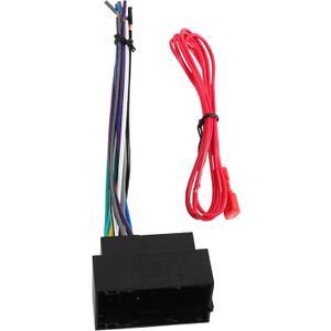 RED WOLF Car Radio Wiring Harness Fit for 2013-Up Jeep Dodge Ram Chrysler Vehicles Install Aftermarket Stereo NAV Receiver Wire Cable Connector Plug