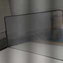 Koonmi Bathroom Mirror, 30X60 Inch Black Metal Framed Mirror for Bathroom, Tempered Glass, Anti-Rust, Rounded Rectangle Mirror for Restroom, Bedroom, Black