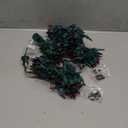 PREXTEX Multicolored Christmas Lights with Green Wire, 60 Feet, 300 Lights, Colorful String Lights Indoor or Outdoor - Incandescent String Lighting for Christmas Tree Decorations for Fences and Patios