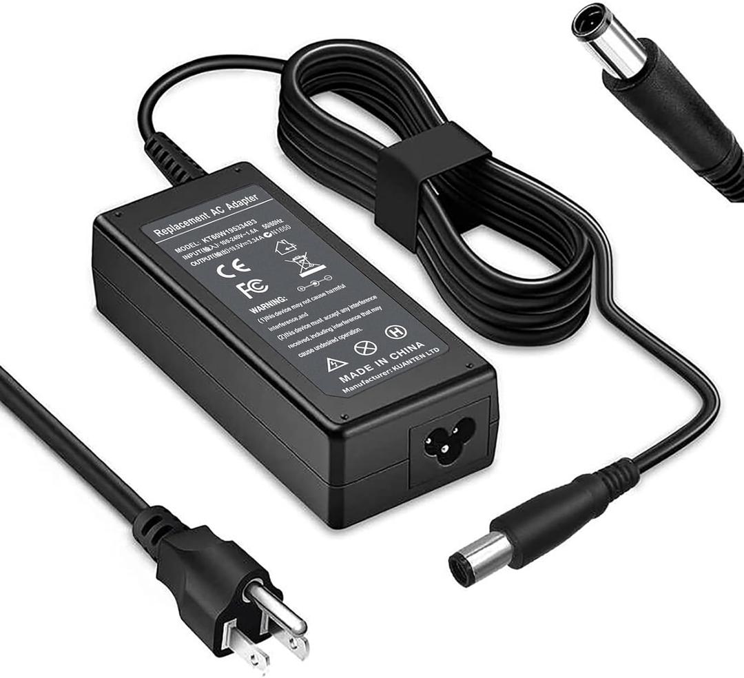 65W Charger Power Supply Adapter for Dell Chromebook 11 3180 3189 3120 3181 P22T P26T LA65NS2-01 PA-12 HA65NM130 06TM1C 09RN2C 6TM1C Y1H45 1XRN1 PA-1900-02D CB1C13 DA65NM111-00 928G4