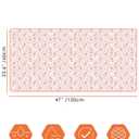 Bissap 2 Packs Guinea Pig Cage Liners, 47''X24'' Washable Guinea Pig Pee Pads Non Slip Reusable Fast and Super Absorbent Bedding for Small Animals Rabbit Hamster Chinchillas Rat - Pink