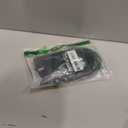 Zip Ties 18 inch (100 Pack), Black, 60lb Tensile Strength, UV Resistant Cable Ties for indoor and outdoor use, by Tantti Supply