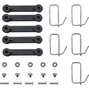 M67100 Hook and M67099 Strap kit Compatible with John-Deere Lawn & Garden Tractors Bagger Chute Attaching Strap Kit