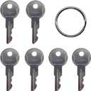 KeyPower (6) CH501 Toolbox Keys for Truck Tool Box Lock Latch, Pack of 6 Keys