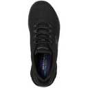 Skechers Memory Foam Wide Fit Women's Black Sneakers & Athletic Shoes, Size 9.5