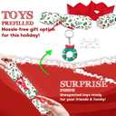 3 x 10 Pack Christmas Crackers Christmas No-snap Party Table Favors, new year themed Holiday Supplies for Kids and Adults,Parties, Dinners and Holidays