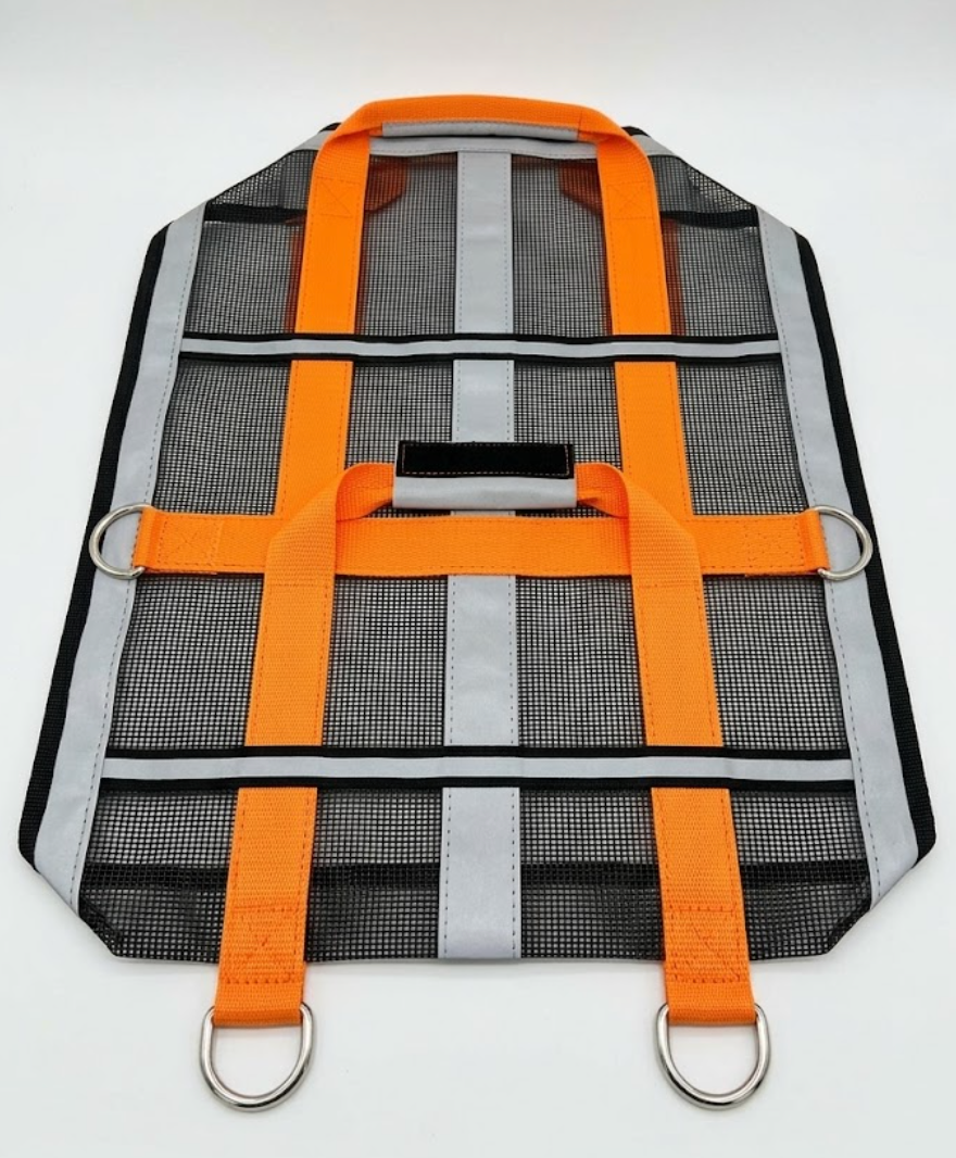 Airline Approved Soft Sided Cat Carrier and Small Dog Crate up to 15lbs - Lightweight Cats Bag Carrier for Pets with Litter Pocket for Kittens and Puppies (Gray and Orange, Medium)
