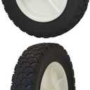 Parts Camp 8 inch Plastic Wheel Fits Oregon 72-108 hand trucks,lawnmowers,utility carts,Radio Flyer Wagon, BBQ Grill,Lawn Sprayer,Trash Can Universal Wheel 9613