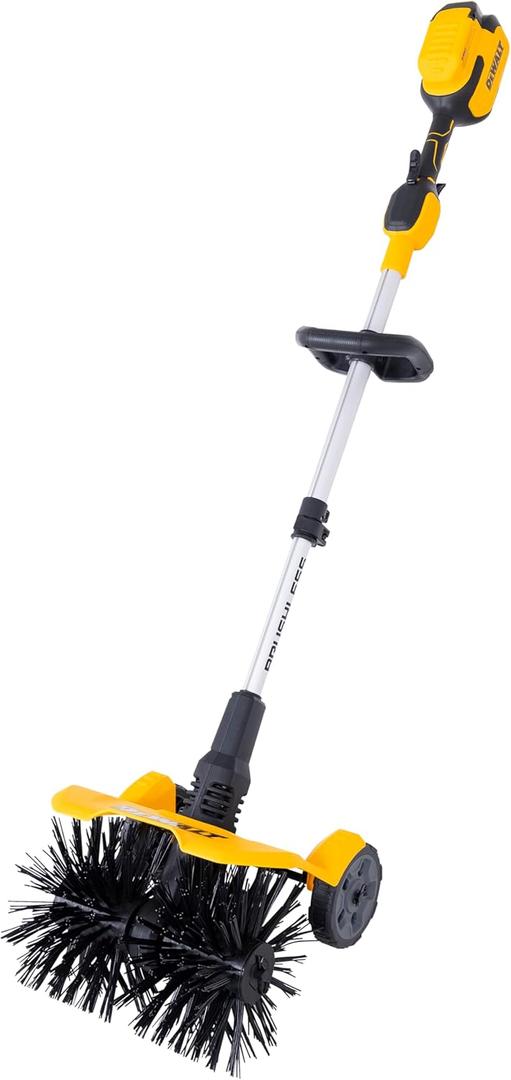 DEWALT 20V Battery Powered Sweeper Brush  High-Power Cleaning for Turf, Grass, Snow & Sidewalks (Tool Only)