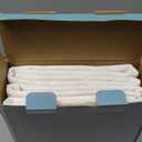 Careboree 2 Pack Cotton Top Quilted Underpad, Waterproof Extra Absorbent Use for Incontinence Bed Pads,Washable and Reusable Pet Pads (34" x 36")