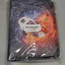 Sports Card Binder 4 Pocket Trading Card Binder 400 Pockets Double Sided Pockets Baseball Card Binder for Football Baseball Basketball Hockey Card and Other TCG Collection Storage Album