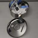 Cat Water Fountain Stainless Steel: Cat Fountain for Drinking - Pet Water Fountain for Cats Inside - 74oz/2.2L Quiet Cats Water Bowl Dispenser - Kitten Drinking Fountains - 6 Filters + 3 Sponges