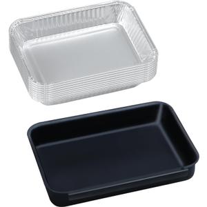 Grease Catch Pan for Weber Spirit and Genesis II Grills - Compatible with e-210, e-220, e-310, e-320, e-330, e-315, e-325, e-335 - Includes Disposable Drip Liners