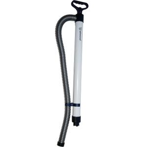 Attwood 11596-2 Emergency Hand-Operated Livewell Bilge Pump with Removable 32-inch Hose, White
