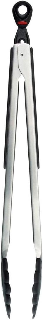 OXO SoftWorks 12-Inch Locking Tongs with Nylon Heads