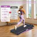 Portable Treadmill for Home Small, Walking Pad Treadmill with Incline, Compact Under the Desk Treadmills for Small Spaces, Electric Small Treadmills for Exercising, 3.0HP, 0.6-7.6MPH, 350LBS