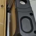 Valeo Aluminium 4 Step Ladder with Retractable Handgrip,Anti-Slip Pedal,330 lbs Capacity,Folding Step Stool for Kitchen, Garage, Home, Space Saving, Sturdy and Portable, Silver