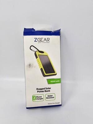 Z Gear Rugged Solar Power Bank