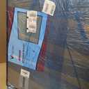 VIZ-PRO Cork Notice Board, 48 X 36 Inches, Cork Bulletin Board with Black Aluminium Frame