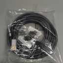 Monoprice 8K Certified Ultra High Speed HDMI Cable - Braided - HDMI 2.1, 8K@60Hz, 4K@120Hz, 48Gbps, HDR, VRR, CL2 In-Wall Rated, 6ft, Black