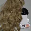 PATTNIUM Blonde Wig Short for Kids Girls Wavy Wig with Bangs Child Flaxen Blonde Wigs Synthetic Cosplay Halloween Party Costume Wigs (Flaxen Blonde)