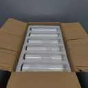 12-Pack of 2x8 Inch White Candles in Glass,7 Day Candle,Unscented Prayer Candle,Suitable for Various Occasions Such as:Memorials,Religious,Catholicism,Churches,Altars,Vigils,etc.
