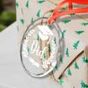 3 x Graduation Gifts for Her Him, Class of 2025 Graduation Ornament, High School College Masters Degree Graduates Gifts, You Did It Glass Christmas Ornament for Graduates