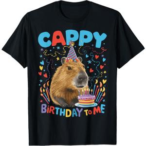 Cappy Birthday To Me Capy Birthday T-Shirt, Size: L