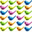 24 Pcs Bird Water Whistle Party Whistles for Kids Novelty Water Warblers Bird Whistle Toy Musical Instrument Toy for Party Favors,Birthday Gift, Party Gifts