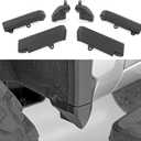 Mud Flaps Delete Compatible with Chevy Silverado 2500/3500HD (2020-2025) Accessories Splash Guards All Weather Fender Guard Mudguards Sediment Protection No Need to Drill Holes