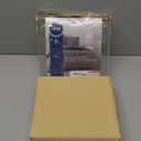 Nestl Queen Duvet Cover Set with Comforter Insert - Camel Gold 4 Piece 90x90 Duvet Cover & 2 Pillow Shams with White Quilted Down Alternative Comforter, Ultra Soft, All Season