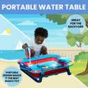 Delta Children PAW Patrol Water Activity Table - Collapsible & Portable - Ideal for Travel - Outdoor Kids Water Sensory Table, Blue, Medium
