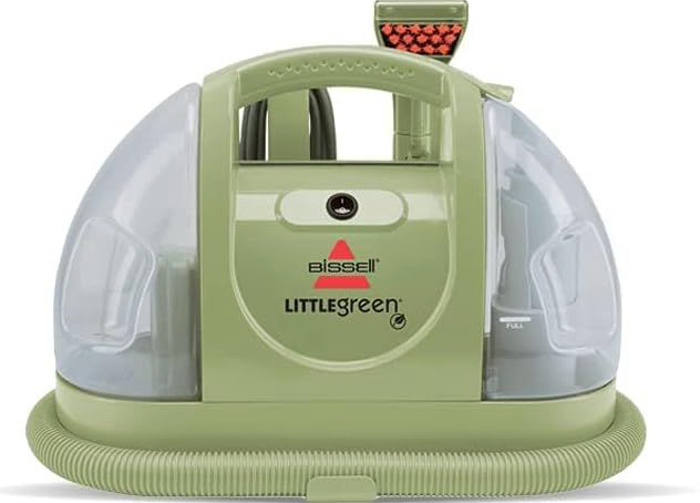 BISSELL Little Green Multi-Purpose Portable Carpet and Upholstery Cleaner, Car and Auto Detailer, with Exclusive Specialty Tools, Green, 1400B