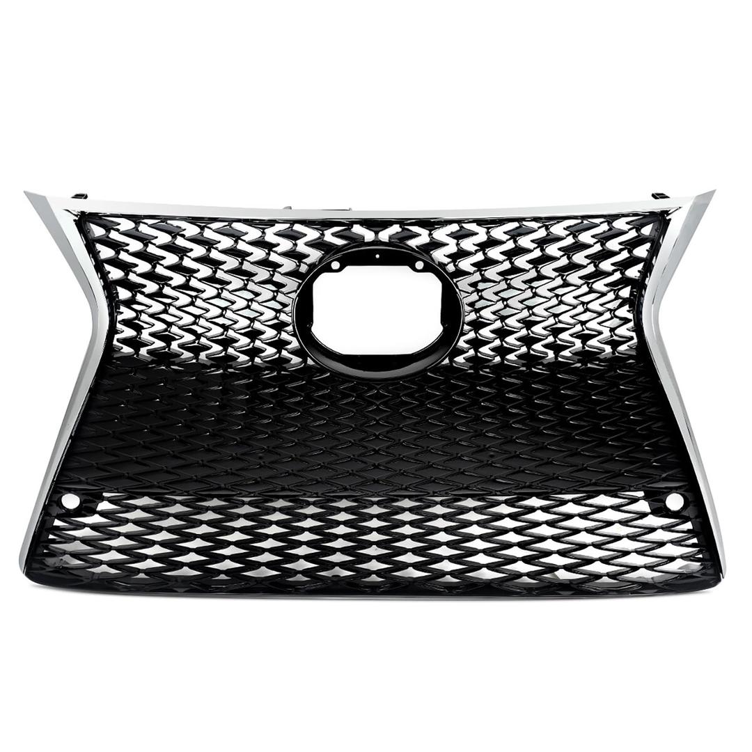 Front Bumper Grille Gloss Black W/Chrome Trim Fit for Lexxus IS200t IS250 IS350 F Sport 2014-2016 5311253061
