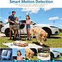 2K Security Camera Wireless Outdoor,Solar Powered WiFi Cameras for Home Security with Motion Detection,Color Night Vision(Spotlight),Instant Alert,2-Way Audio,Siren&SD/Cloud Storage,IP65,2.4GHz,2 Pack