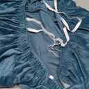 H.VERSAILTEX Stretch Velvet T Cushion Chair Covers for Living Room Armchair Sofa Cover Couch Cover Slipcover T Cushion Seat Cover Stay with Elastic Bands(Armchair, Black)