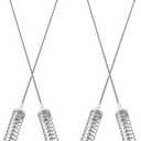 UPGRADE WA50R5200AW/US, WA50R5400AV/US WA45H7000AW/A2 WA422PRHDWR/AA Washer Suspension Rods Fit for Sam-sung WA45H7200AW WA45N3050AW WA400PJHDWR, Replaces DC97-16350U DC97-16350T by AMI PARTS (white)