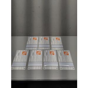 Wall Plaques, Size 10" x 6", Pack of 7