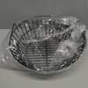Charcoal Basket for Big Green Egg Large, Porcelain Steel Ash Fire Basket for Kamado Joe Classic for Pit Boss Louisiana Grills Large BGE Grill Dome Charcoal Holder BBQ Part
