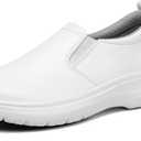 Non Slip Shoes for Women Food Service -Slip On, Lightweight,Comfortable,Nurse Shoe and Crew Work. 10.5