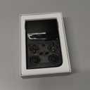 G350 Retro Handheld Game Console , Preload 4371 Games 3.5 Inch IPS Screen 3200 mAh Battery Linux System Portable Video Games Console Support Controller and Earphone (Transparent Black)