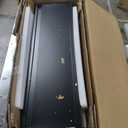 VEVOR Fixed Metal Awning 104 x 36 in, Window Awning Door Canopy, Stable Triangle Steel Frame Awnings for Doors Exterior Rain, Snow & Sunlight Protection for Door Entrance, Windows, Porches, Balconies