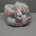 Ball Pit Balls Plastic Balls for Ball Pit Phathalate Free BPA Free Plastic Balls 100pcs 2.2" Set for Toddlers for Play Tent Tunnel (Black+White+Red)