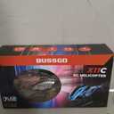BUSSGO RC Helicopter, Remote Control Helicopter for Kids with 30Mins Flight(2 Batteries), 7+1 LED Light Modes, Altitude Hold, RC Toys for Boys Girls
