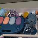 dearlomum Baby Play Mat Gym, Funny Play Piano Tummy Time Activity Mat with 5 Infant Sensory Toys, Music and Lights, Boy & Girl Gifts for Newborns 0 to 3 6 9 12 Months (Blue)